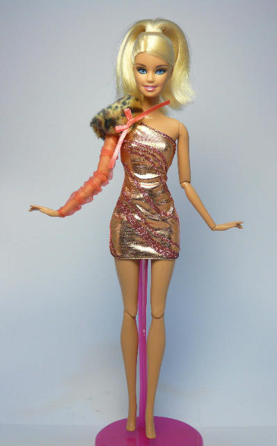 Barbie Doll Party dress wedding gown Casual wears clothes Outfit C900043